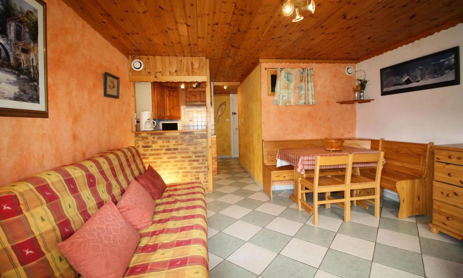 Residence Palafour - 1 Sejour Canape Lit, 1 Cabine Lit Superposes - Balcon Vue Lac Mae-3762 Tignes