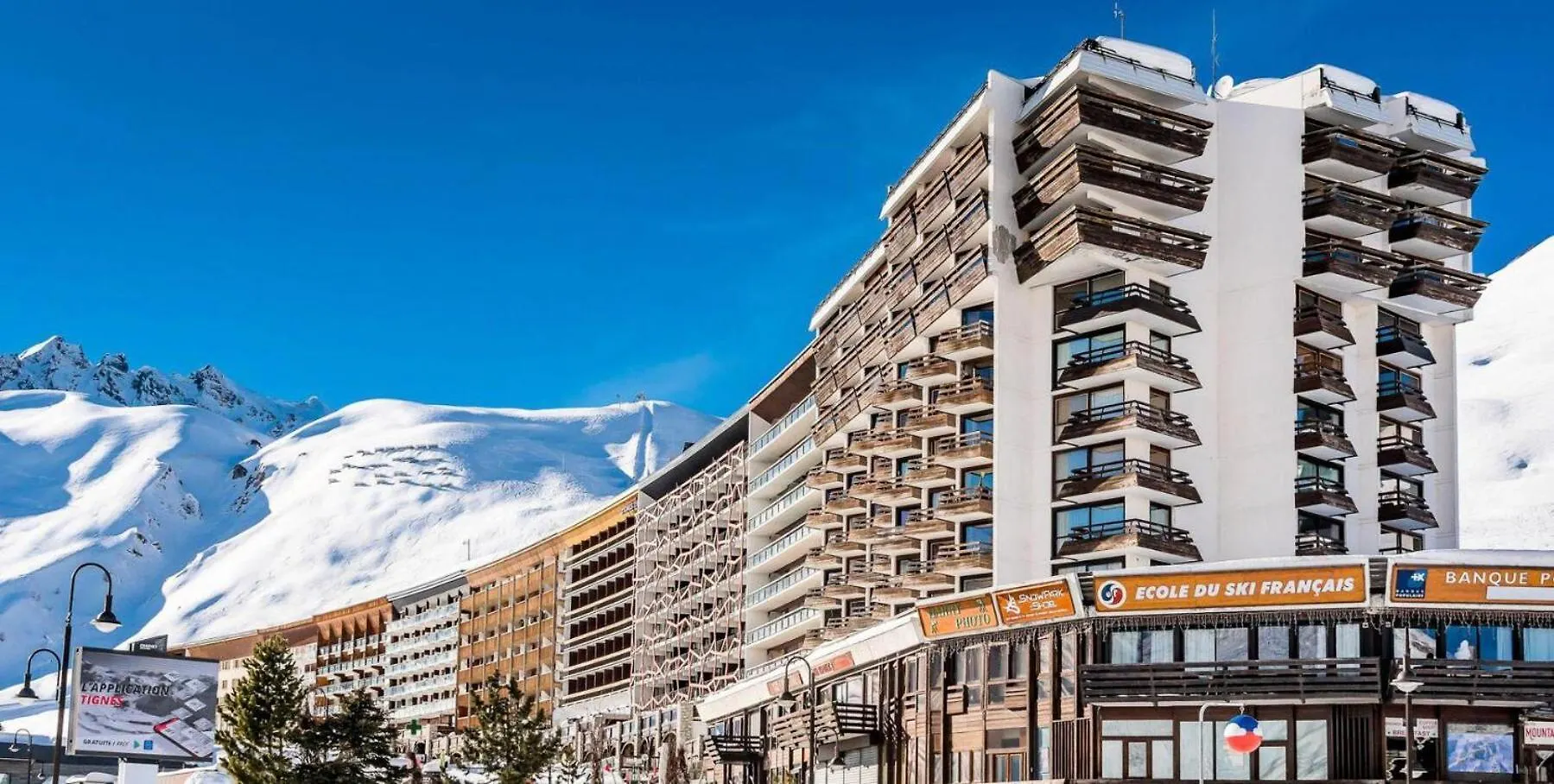 Residence Palafour - 1 Sejour Canape Lit, 1 Cabine Lit Superposes - Balcon Vue Lac Mae-3762 Tignes Aparthotel